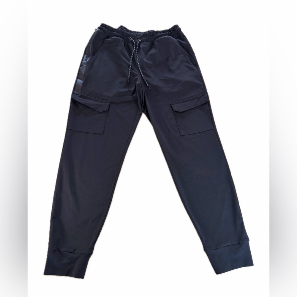 Men’s RGSTR Black Cargo Joggers Pants Size Large